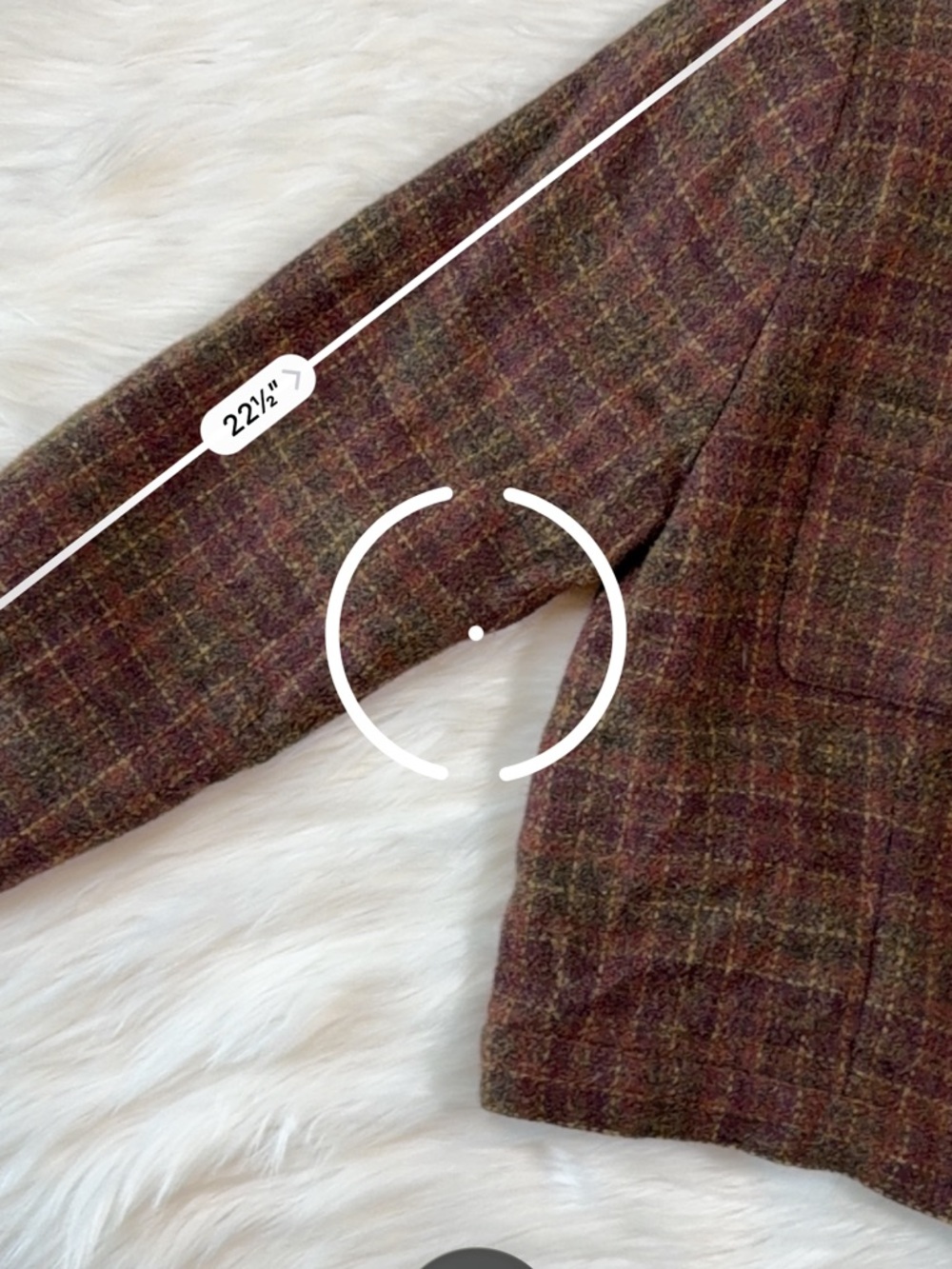 Vintage Bridgwater Classics‎ Plaid 100% Wool Jacket - Picture 7 of 7